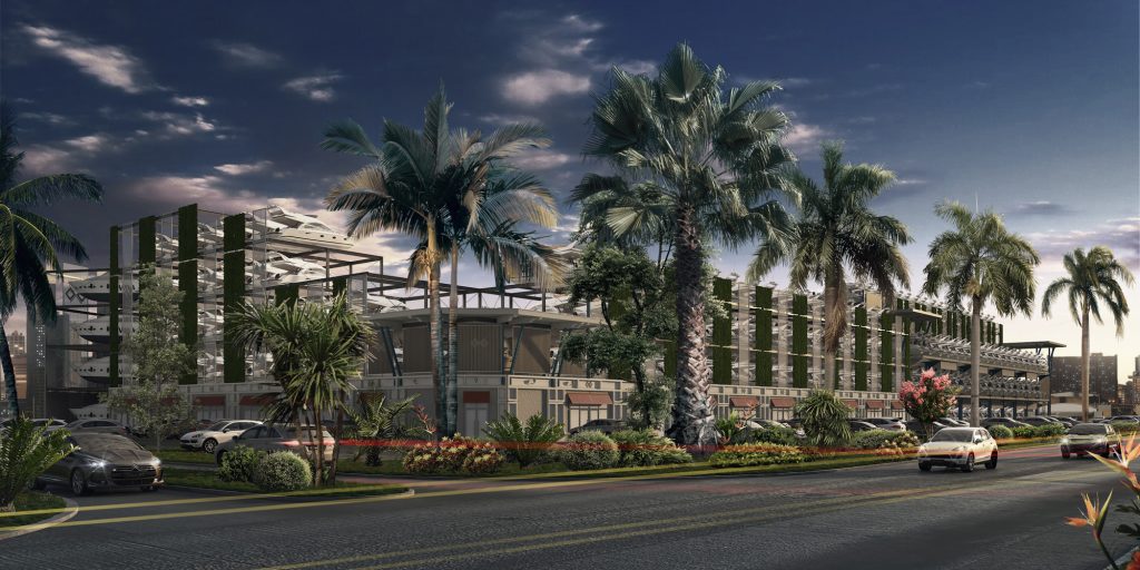 Fort Lauderdale Marina 3d render